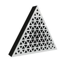 Wall-Mounted Acoustic Panel «Triangle» 