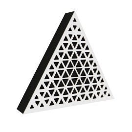 Wall-Mounted Acoustic Panel «Triangle» 