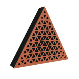 Wall-Mounted Acoustic Panel «Triangle» 