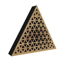 Wall-Mounted Acoustic Panel «Triangle» 