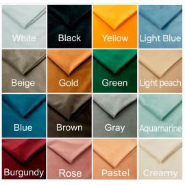 Narrow Acoustic Panel "Pulsar-F Fabric" Cherry