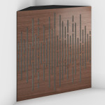 Corner Bass Trap «Wave Fabric» Nut