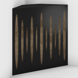 Corner Bass Trap «Pulse Fabric» Black