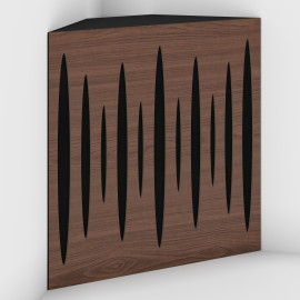 Corner Bass Trap «Pulse Fabric» Nut