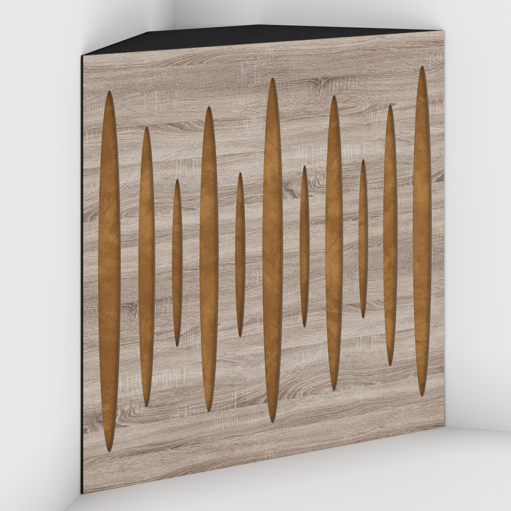 Corner Bass Trap «Pulse Fabric» Sonoma