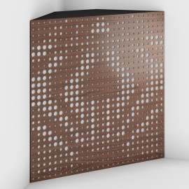 Corner Bass Trap «Universe Fabric» Nut