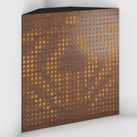 Corner Bass Trap «Universe Fabric» Nut