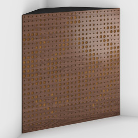 Corner Bass Trap «Universe Fabric» Nut