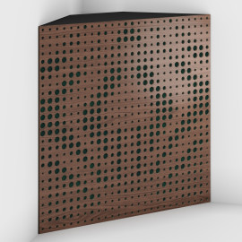 Corner Bass Trap «Universe Fabric» Nut