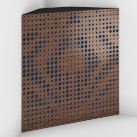 Corner Bass Trap «Universe Fabric» Nut