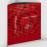 Corner Bass Trap «Universe Fabric» Red Plastic