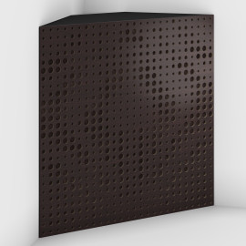 Corner Bass Trap «Universe Fabric» Wenge