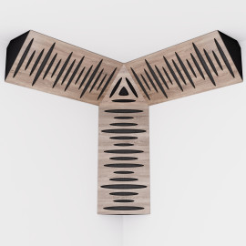 Kit of 3 sets of Bass Trap «Pulse mini» and one set of «Tricub-Pulse»