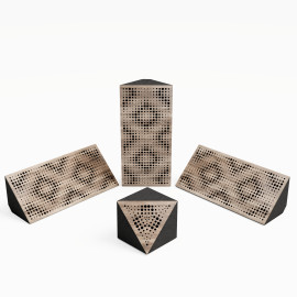 Kit of 3 sets of Bass Trap «Rebat» and one set of «Tricub-Wilds»