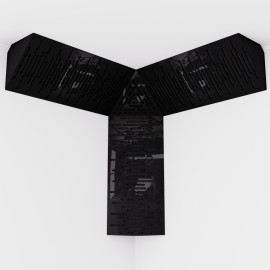 Kit of 3 sets of Bass Trap «Wave Mini» and one set of «Tricub-Wave»