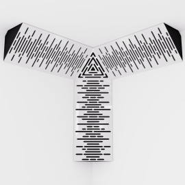 Kit of 3 sets of Bass Trap «Wave Mini» and one set of «Tricub-Wave»