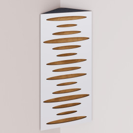 Bass Trap «Pulse Mini Fabric Vertical» White