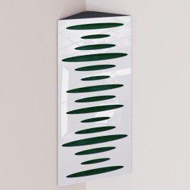 Bass Trap «Pulse Mini Fabric Vertical» White Plastic