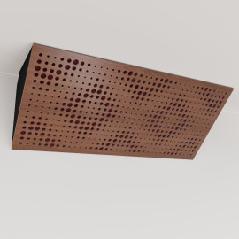 Bass Trap «Rebat Mini Fabric Horizontal» Nut