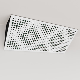 Bass Trap «Rebat Mini Fabric Horizontal» White