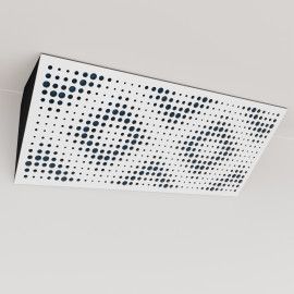 Bass Trap «Rebat Mini Fabric Horizontal» White