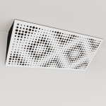 Bass Trap «Rebat Mini Fabric Horizontal» White