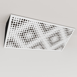 Bass Trap «Rebat Mini Fabric Horizontal» White