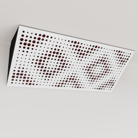 Bass Trap «Rebat Mini Fabric Horizontal» White