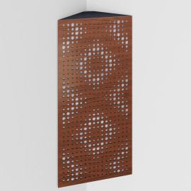 Bass Trap «Rebat Mini Fabric Vertical» Nut