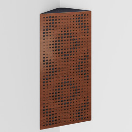 Bass Trap «Rebat Mini Fabric Vertical» Nut