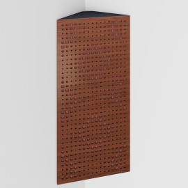 Bass Trap «Rebat Mini Fabric Vertical» Nut