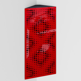 Bass Trap «Rebat Mini Fabric Vertical» Red Plastic