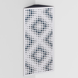 Bass Trap «Rebat Mini Fabric Vertical» White