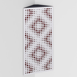 Bass Trap «Rebat Mini Fabric Vertical» White