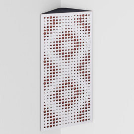 Bass Trap «Rebat Mini Fabric Vertical» White