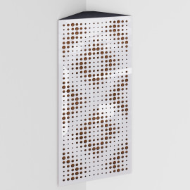 Bass Trap «Rebat Mini Fabric Vertical» White Plastic