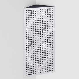 Bass Trap «Rebat Mini Fabric Vertical» White Plastic