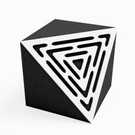 Corner Bass Trap «Tricub-Wave»