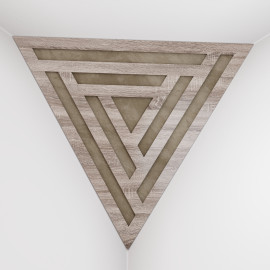 Corner Bass Trap «Triangle Sci-fi Fabric» Sonoma