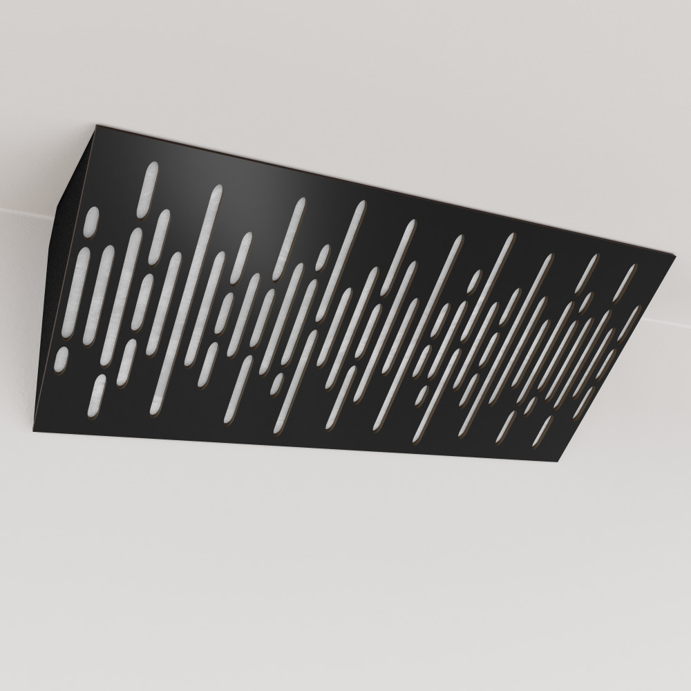 Bass Trap «Wave Mini Fabric Horizont» Black