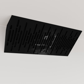 Bass Trap «Wave Mini Fabric Horizont» Black Plastic