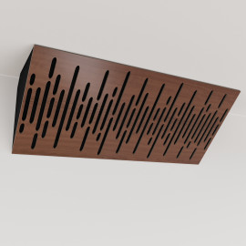 Bass Trap «Wave Mini Fabric Horizont» Nut