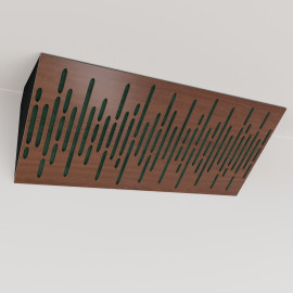 Bass Trap «Wave Mini Fabric Horizont» Nut