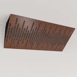 Bass Trap «Wave Mini Fabric Horizont» Nut