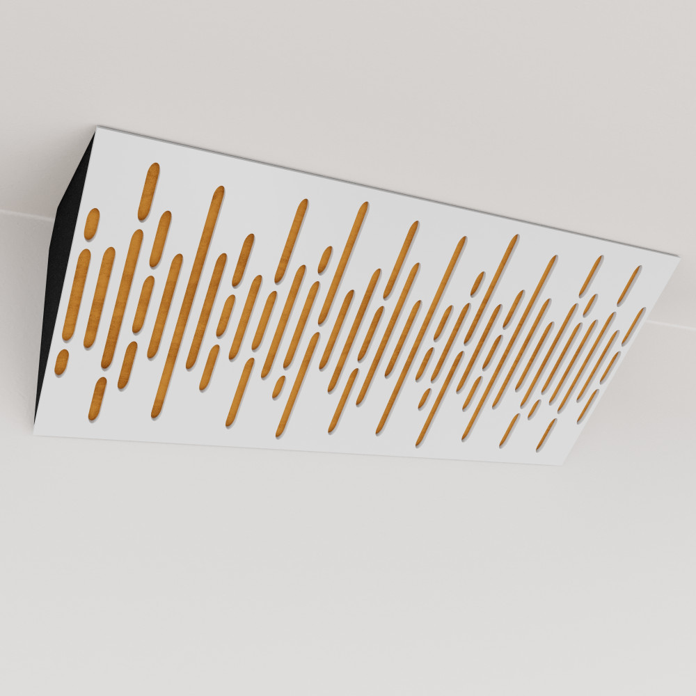 Bass Trap «Wave Mini Fabric Horizont» White