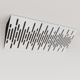 Bass Trap «Wave Mini Fabric Horizont» White