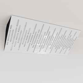 Bass Trap «Wave Mini Fabric Horizont» White Plastic