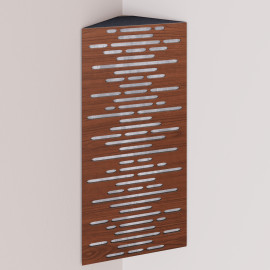 Bass Trap «Wave Mini Fabric Vertical» Nut