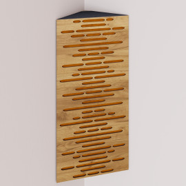 Bass Trap «Wave Mini Fabric Vertical» Oak