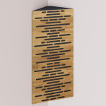 Bass Trap «Wave Mini Fabric Vertical» Oak